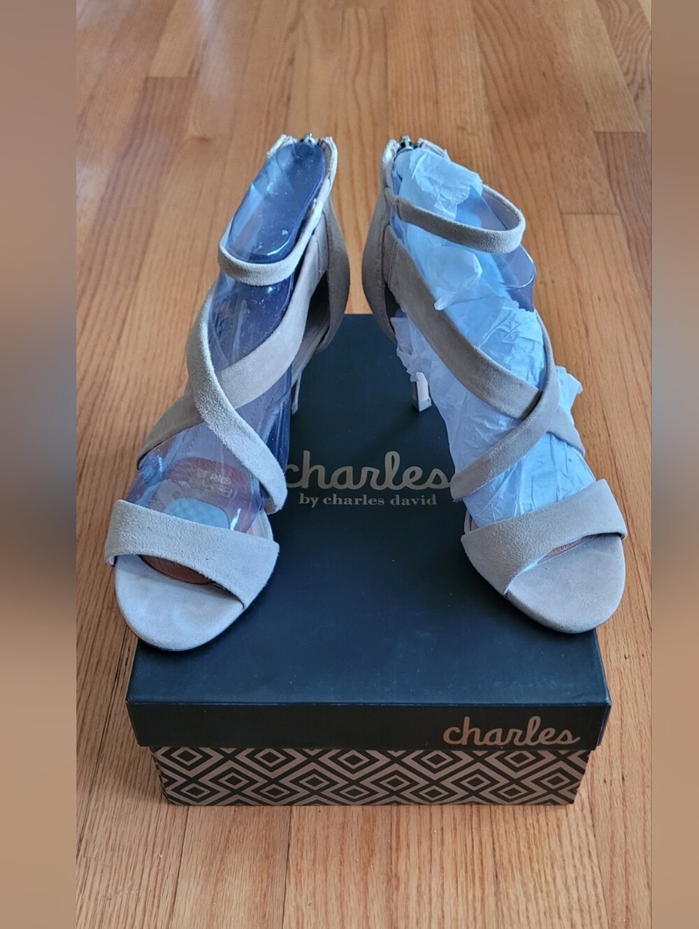 Charles by Charles David Nude "Harrison" Heels- Like NEW with Box!!!